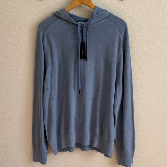 NWT Rag & bone Stonewash Lance Hoodie Men’s Size XXL